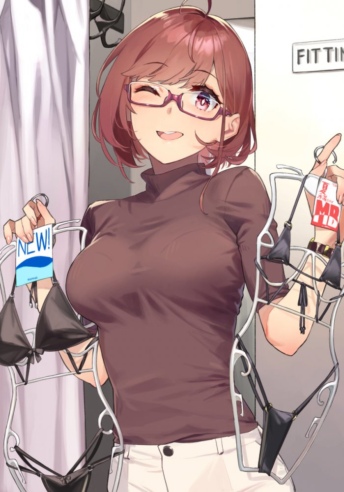 【二次】眼鏡女子画像　その１７